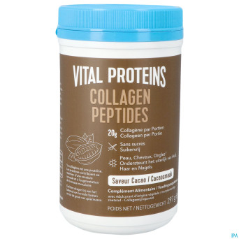 Vital proteins collagen peptides cacao pdr 297g