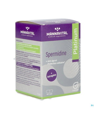 Mannavital spermidine platinium v-caps 60