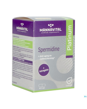 Mannavital spermidine platinium v-caps 60
