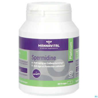 Mannavital spermidine platinium v-caps 60