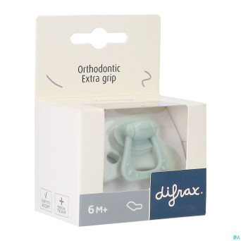 Difrax sucette dental +6m green jade