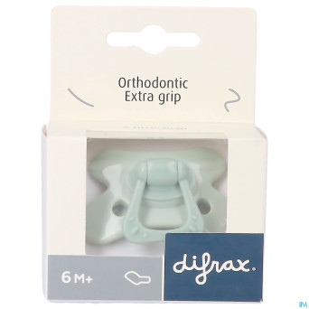 Difrax sucette dental +6m green jade