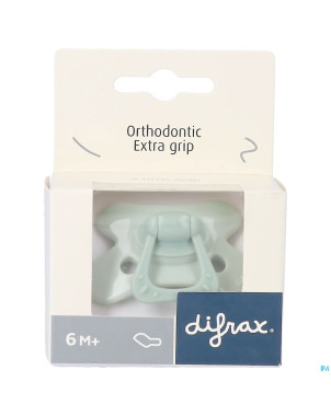 Difrax sucette dental +6m green jade