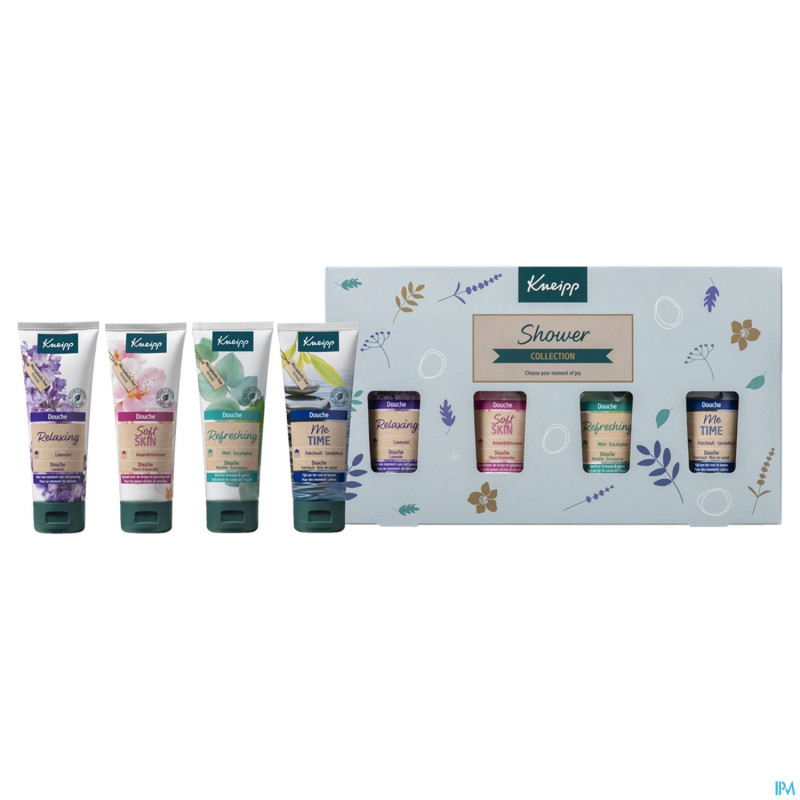 Kneipp coffret douche collection 4x75ml