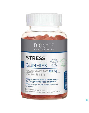 Biocyte stress gummies 60