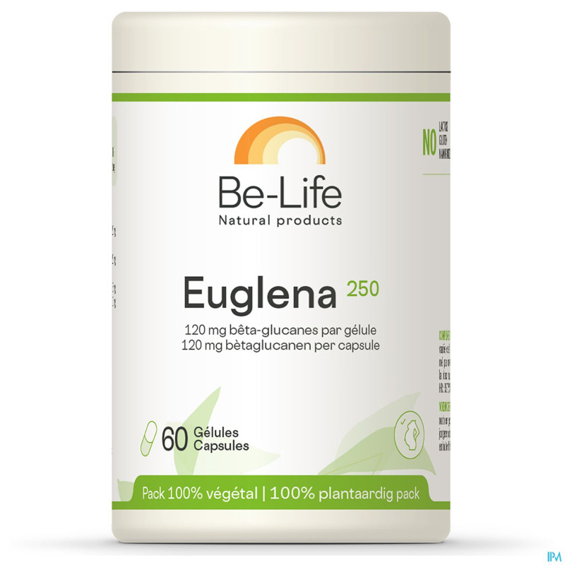 Euglena 250 be life caps 60
