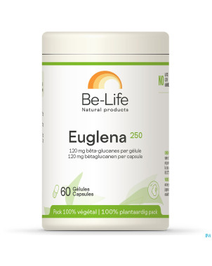 Euglena 250 be life caps 60