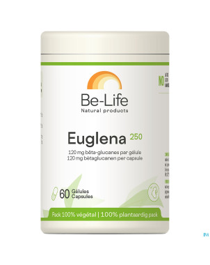 Euglena 250 be life caps 60
