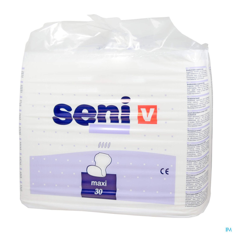 Seni v maxi changes anatomiques traversable 30