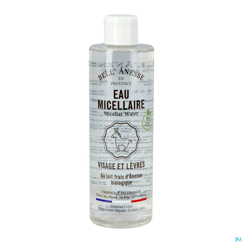 Bell eau micellaire lait anesse bio 250ml