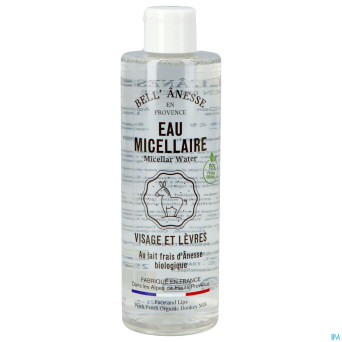 Bell eau micellaire lait anesse bio 250ml