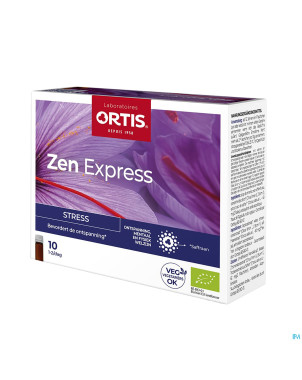 Ortis zen express bio s/alcool 10x15ml