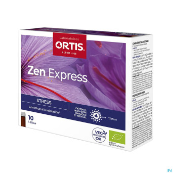 Ortis zen express bio s/alcool 10x15ml