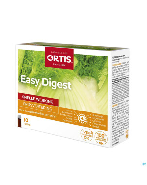 Ortis easy digest shots 10x15ml