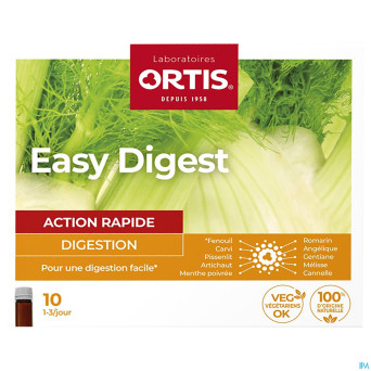 Ortis easy digest shots 10x15ml