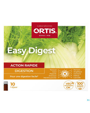 Ortis easy digest shots 10x15ml