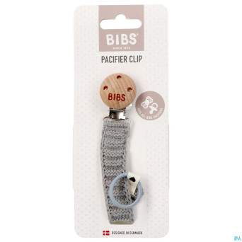 Bibs attache sucette knitted cloud