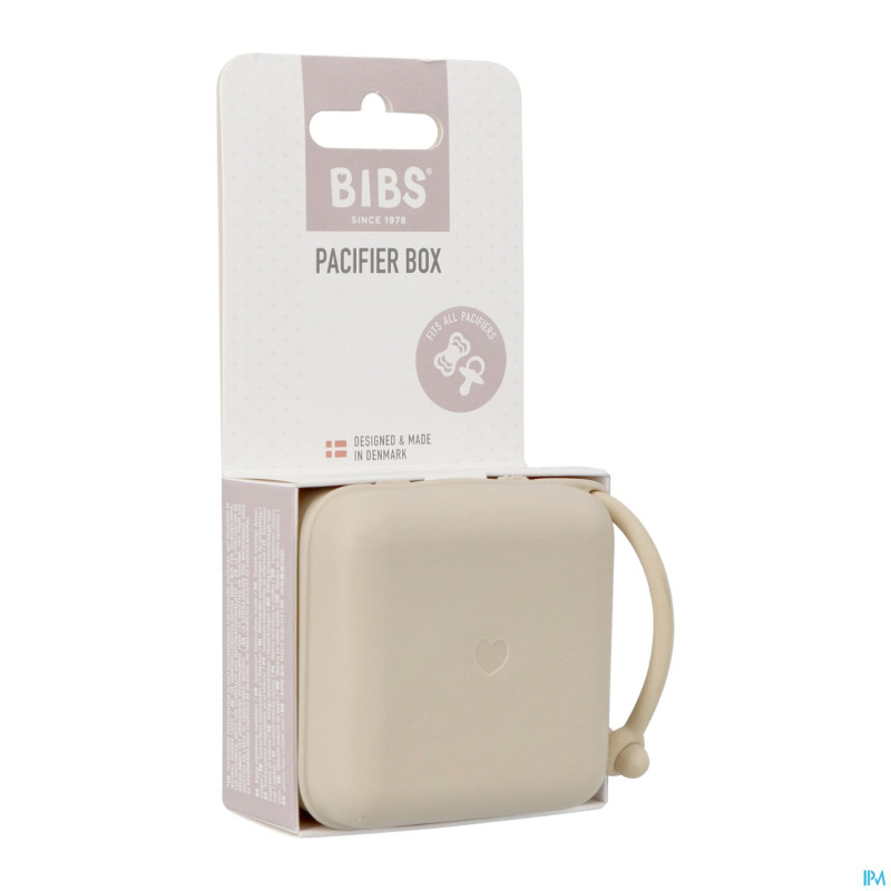 Bibs pacifier box sucette vanille