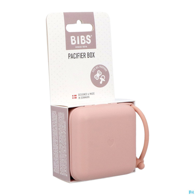 Bibs pacifier box sucette blush