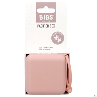 Bibs pacifier box sucette blush