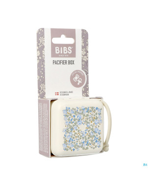 Bibs pacifier box sucette liberty ivory&sage