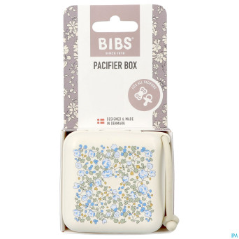 Bibs pacifier box sucette liberty ivory&sage