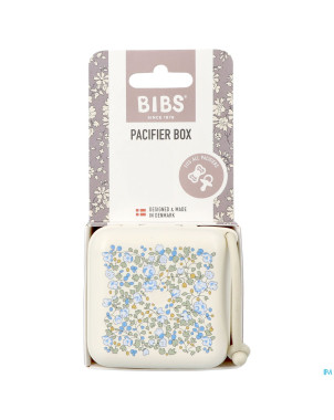 Bibs pacifier box sucette liberty ivory&sage