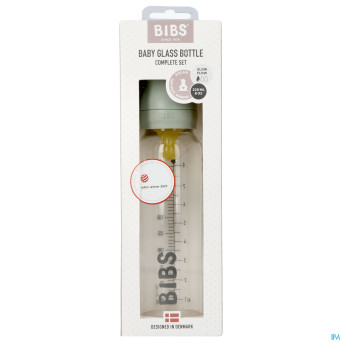 Bibs biberon verre 225ml set complet sage