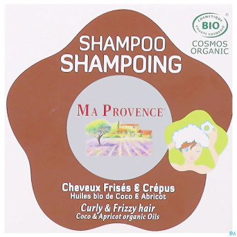 Ma provence sh solide cheveux frises bio 85g