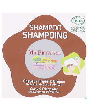 Ma provence sh solide cheveux frises bio 85g