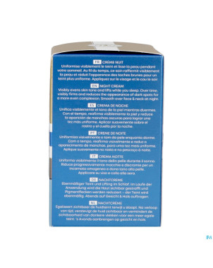 Roc multi correxion even tone+lift creme nuit 50ml