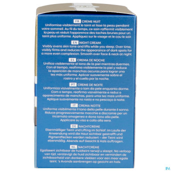 Roc multi correxion even tone+lift creme nuit 50ml