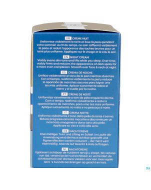 Roc multi correxion even tone+lift creme nuit 50ml