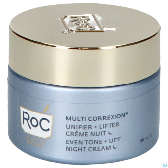 Roc multi correxion even tone+lift creme nuit 50ml