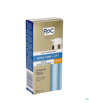 Roc multi correxion even tone+lift mois.spf30 50ml