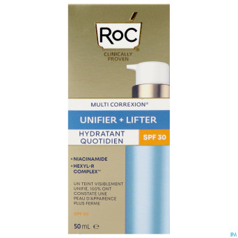 Roc multi correxion even tone+lift mois.spf30 50ml