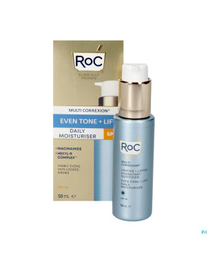 Roc multi correxion even tone+lift mois.spf30 50ml