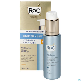 Roc multi correxion even tone+lift mois.spf30 50ml