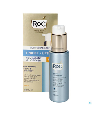 Roc multi correxion even tone+lift mois.spf30 50ml
