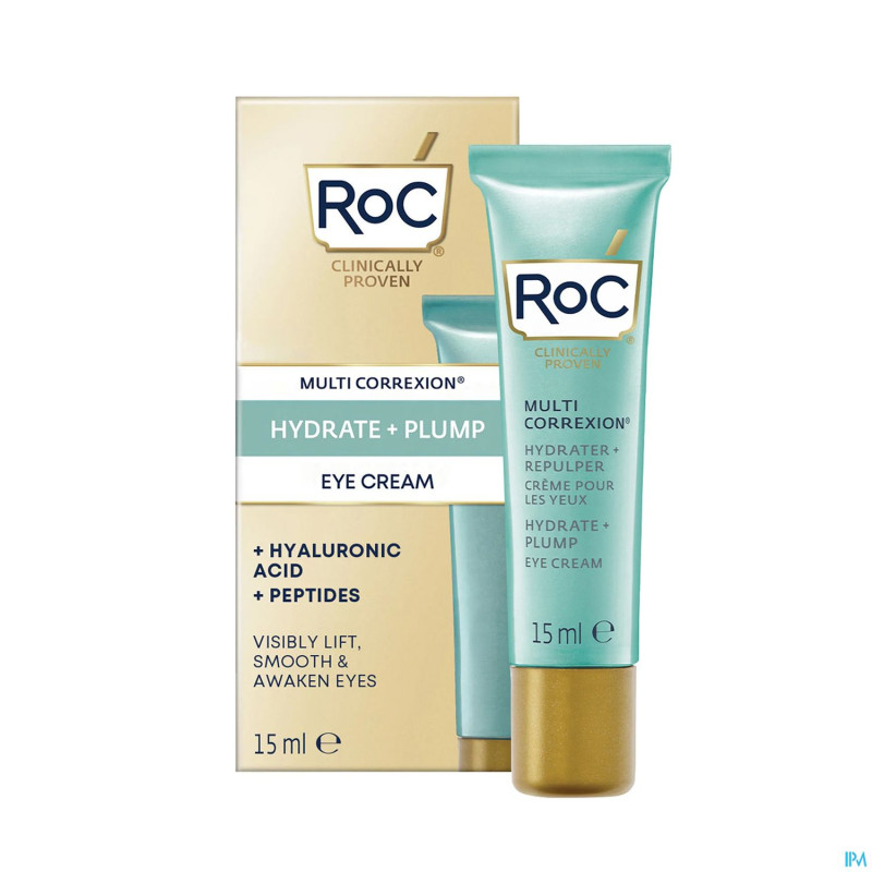 Roc multi correxion even tone+lift creme yeux 15ml