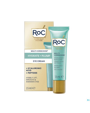 Roc multi correxion even tone+lift creme yeux 15ml