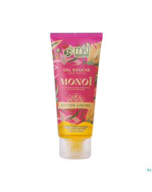 Mkl gel douche monoi ed limitee tube 100ml