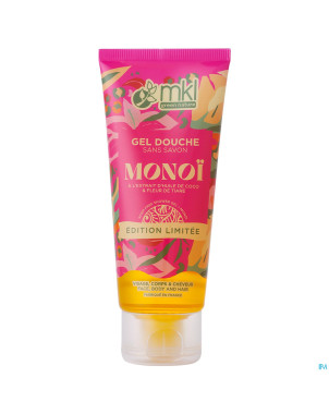 Mkl gel douche monoi ed limitee tube 100ml