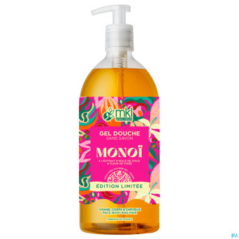 Mkl gel douche monoi ed limitee tube 100ml