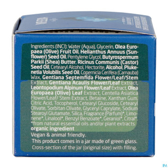 Weleda gentiane bleue & edelweiss cr jour    40ml