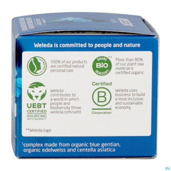 Weleda gentiane bleue & edelweiss cr jour    40ml
