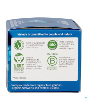 Weleda gentiane bleue & edelweiss cr jour    40ml