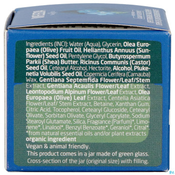 Weleda gentiane bleue & edelweiss cr jour    40ml