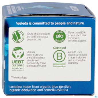 Weleda gentiane bleue & edelweiss cr jour    40ml