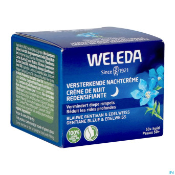 Weleda gentiane bleue & edelweiss cr nuit    40ml